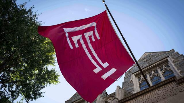 flag with Temple T
