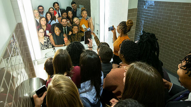 30 Under 30 honorees take a bathroom selfie Met Gala-style