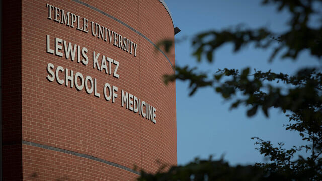The Lewis Katz School of Medicine at Temple University.