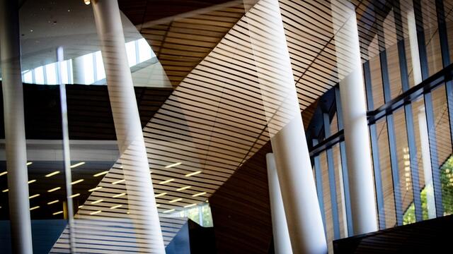 Atrium of Charles Library