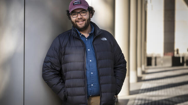 Niccolas Uff, media studies and production junior at Klein College.