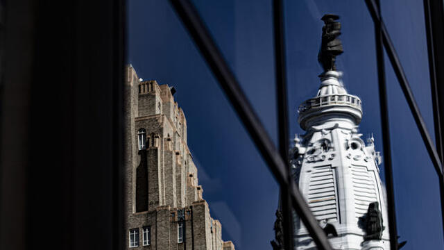 The Philadelphia skyline