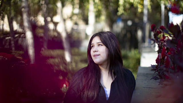 Flavia Astete pictured.