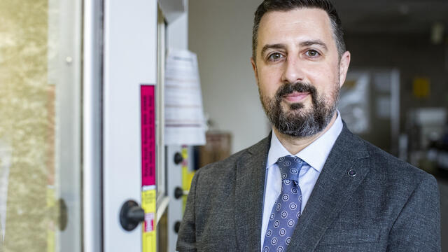 Image of John Karanicolas, the newly appointed director of the Moulder Center.