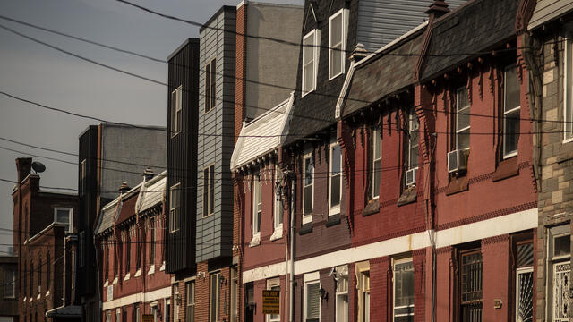 An image of North Philadelphia pictured.