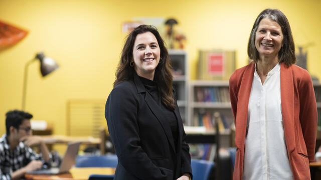 Image of Amanda Neuber and Barbara Gorka.