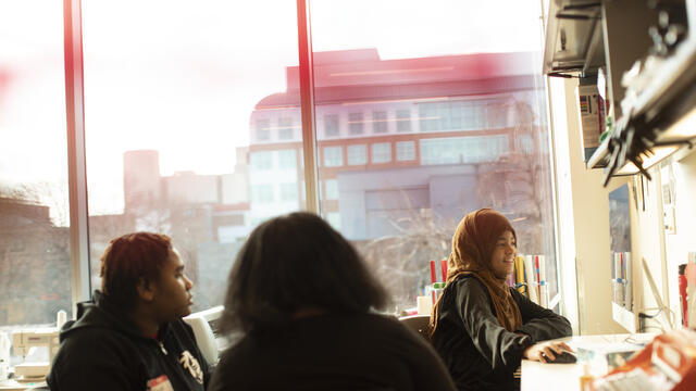 Image of Makerspace room in Temple University s studio.