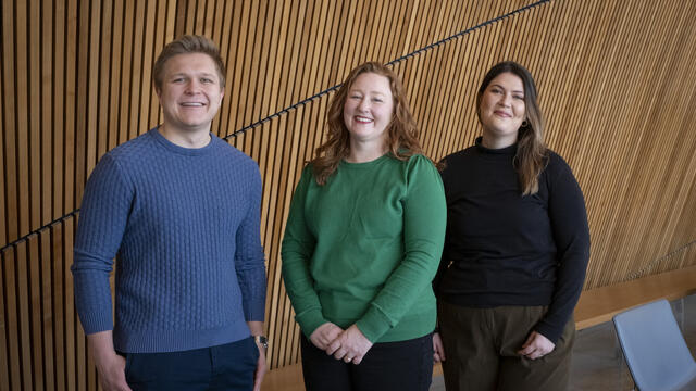 Image of staff from the Office of Sustainability.