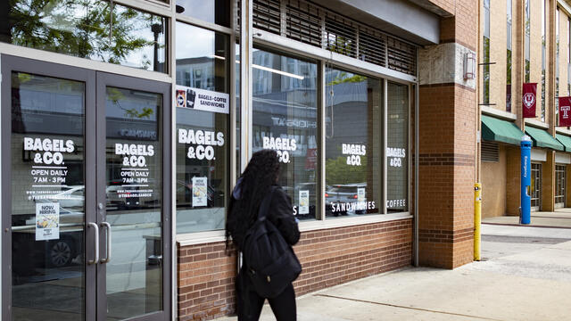 Outside of Bagels & Co. new location on Temple University s Main Campus.
