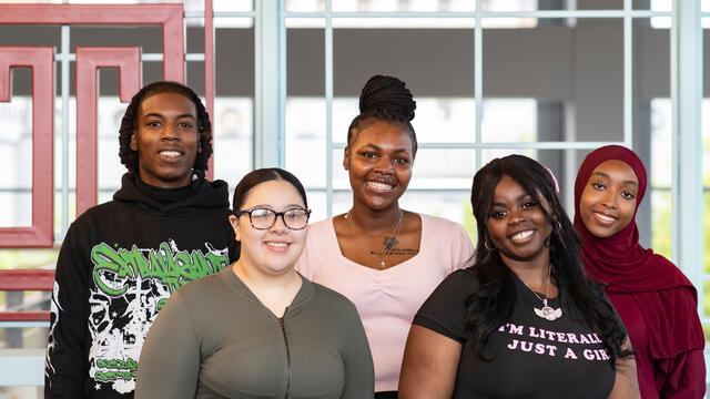 Image of students in Temple s Cecil B. Moore Scholars Program.