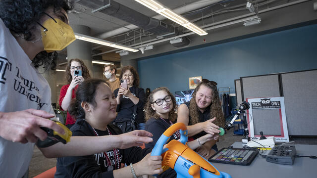 Individuals participating in adaptive gaming