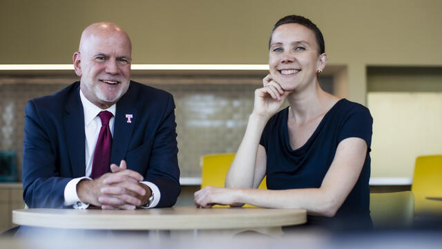 Image of David B. Sarwer and Leah M. Schumacher.