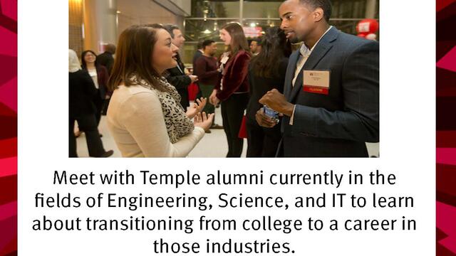 Career Talks STEM Monday October 12