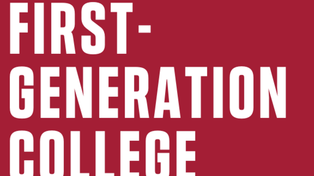 first generation college celebration