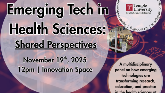 Emerging Tech in the Health Sciences: Shared Perspectives