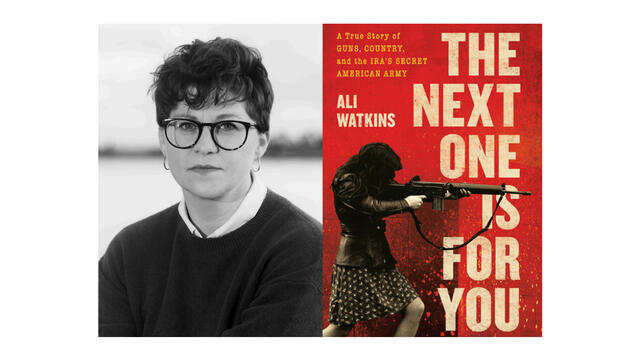 Image of Temple alum Ali Watkins and her debut book cover.