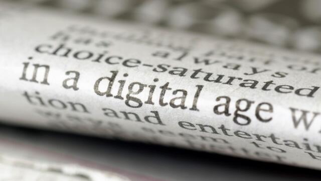 Image of a print newspaper