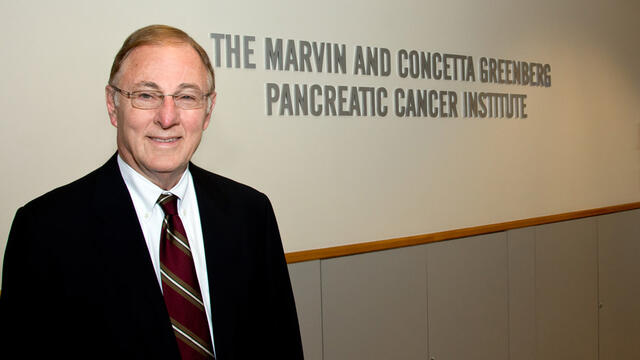 Fox Chase President and CEO Richard Fisher at the new institute