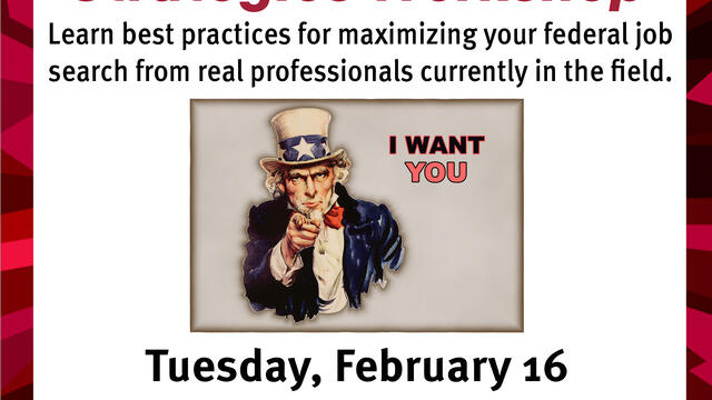 Federal Job Search Strategies Workshop