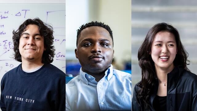 Image of Temple's 2025 Goldwater Scholars.