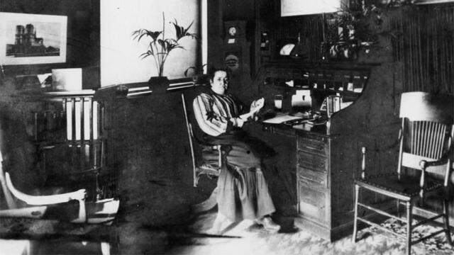 Laura Carnell in her office