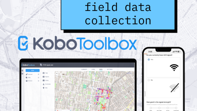 Screenshot of KoboToolbox.