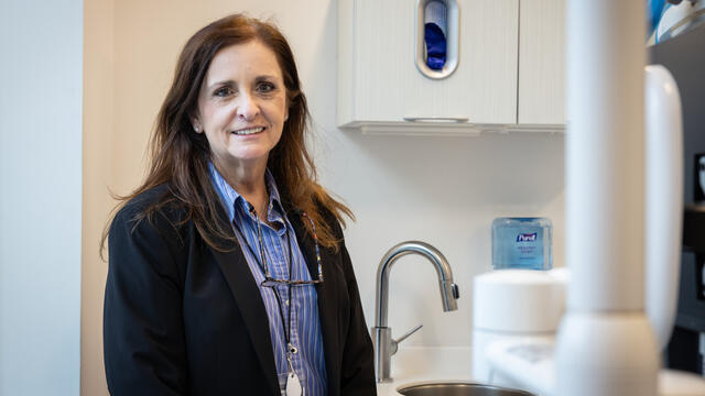 Cynthia Jetter is the director of the Temple University Faculty Dental Clinic.