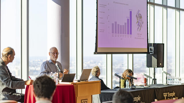 Presentors at the Research and Creative Works Symposium