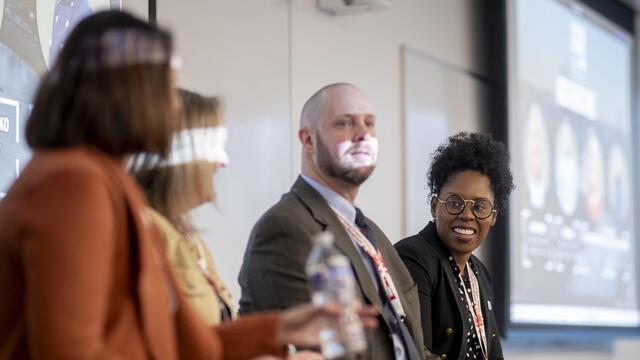 A photo of panelists at STHM's recent conference.
