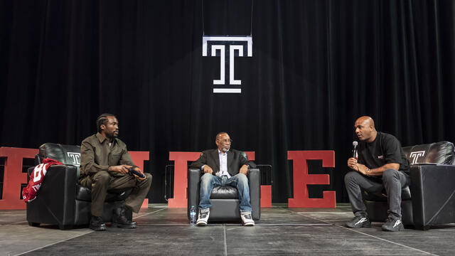 Temple University partnered with Meek Mill to host the Dream Chasers Summit on Sept. 10, connecting students with leaders in sports, music, business and entertainment.