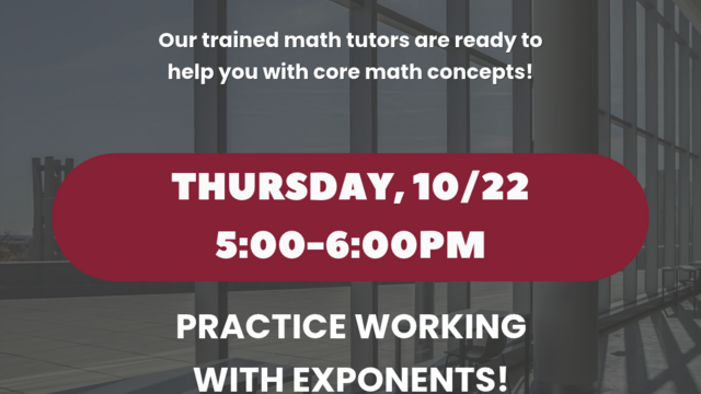 Math Foundations Flyer