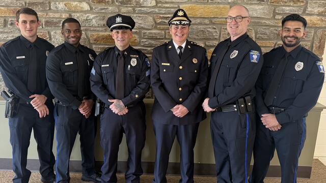 Temple Police Chief and Vice President for Public Safety Denise Wilhelm is proud to welcome four first-time police officers to an expanding TUPD. 