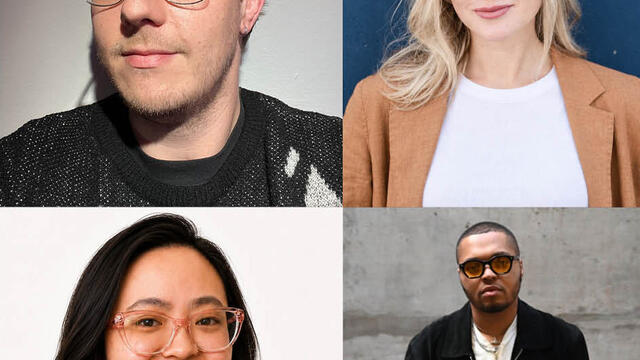 profile images of the four panelists