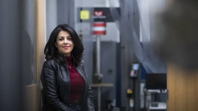 Elham Sahraei, associate professor in Temple’s Department of Mechanical Engineering, has spent more than a decade researching lithium-ion batteries mechanical damage. 