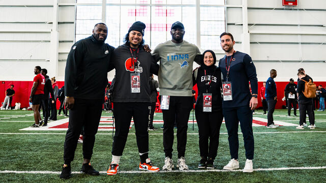 Image of student on Temple University s campus