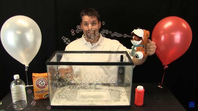 Science experiment demonstration