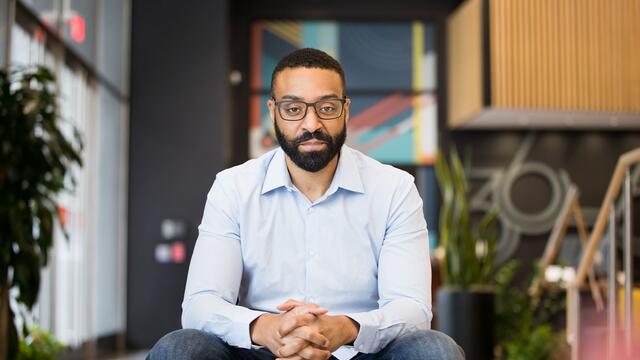 Image of Sylvester Mobley, a Temple University alum and founder of Coded by Kids.
