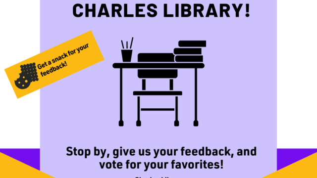 Furniture testing in Charles Library