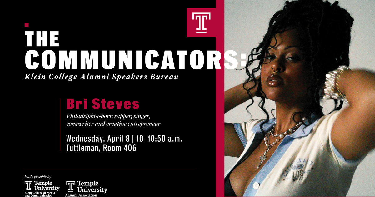 Identity in Music and Media: Visit with Bri Steves, KLN ’16 | Temple Now