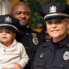 Sergeants Kamari and Lauren Boone with their toddler son