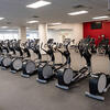 Workout machines at the IBC Student Rec Center