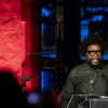Questlove at the Lew Klein Alumni in the Media Awards ceremony.