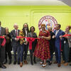 The opening of the Maurice H. Kornberg School of Dentistry dental clinic