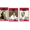 Charles Blockson, Delores Andy and Cecil B. Moore each on their own baseball-inspired card.
