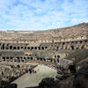 The Colosseum in Rome, Italy.