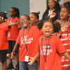 fourth grade ESF Dream Campers performing
