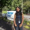 Image of Saumika Pandey at the SAP campus.
