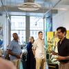 The opening reception at Temple University’s new Tyler Center for Art and Creative Exchange brought together hundreds of people for its inaugural exhibition. 