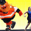 Gritty chasing the Temple student journalist who went viral for running out of the courthouse.