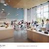 A rendering of the Aramark Community Teaching Kitchen.